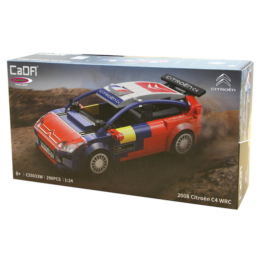 JAMARA CaDA 2008 Citroën C4 WRC 1:24 Bricks