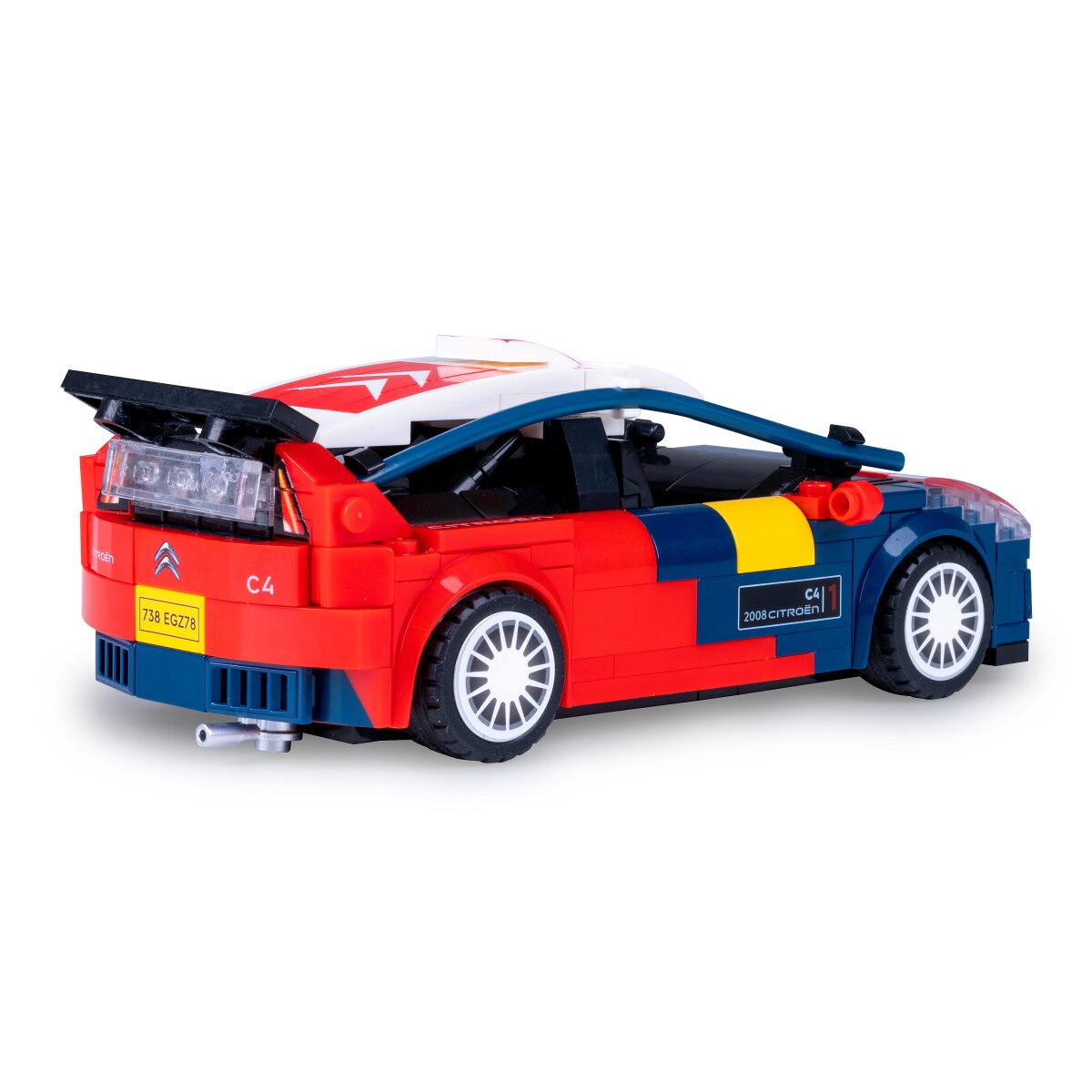 JAMARA CaDA 2008 Citroën C4 WRC 1:24 Bricks