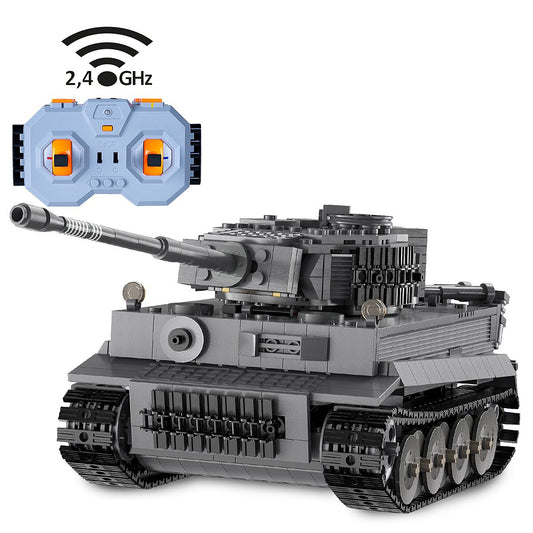JAMARA CaDA Tank Tiger 1:35 grey 2,4GHz Bricks