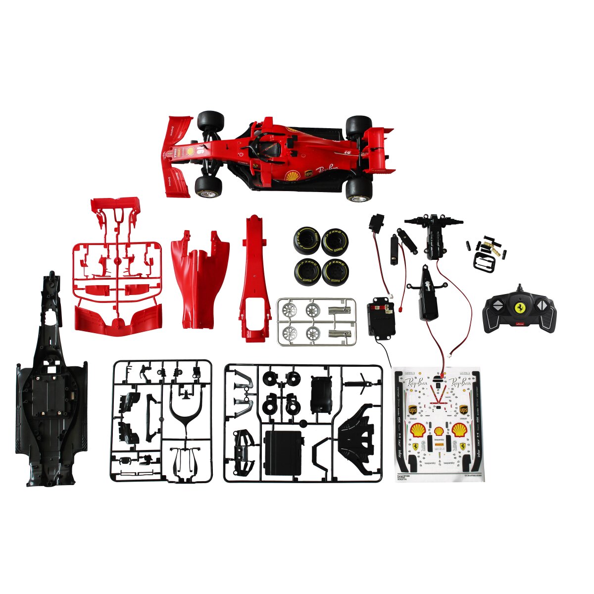 JAMARA Ferrari F1 1:16 red 2,4GHz Kit