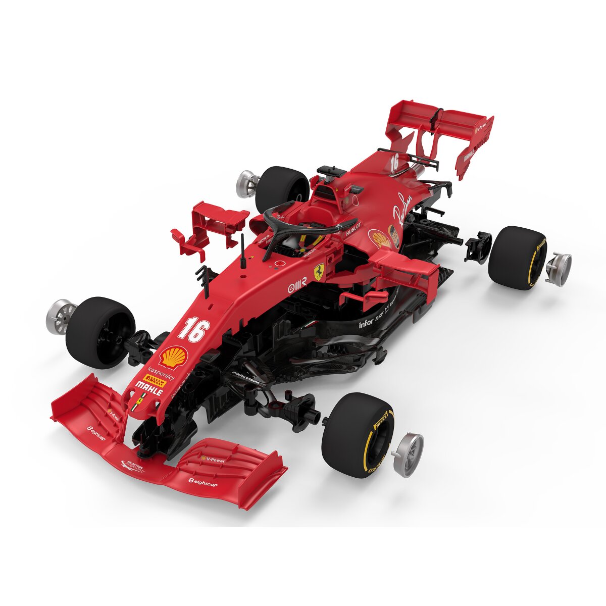 JAMARA Ferrari F1 1:16 red 2,4GHz Kit