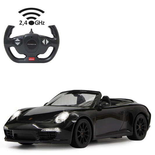 JAMARA Porsche 911 Carrera S 1:12 black 2,4GHz