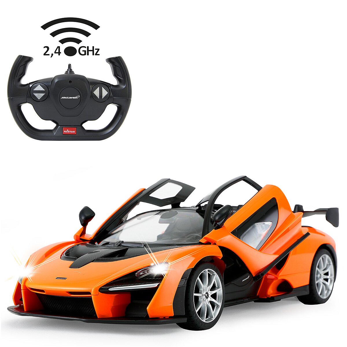 JAMARA McLaren Senna 1:14 orange 2,4GHz Manual door