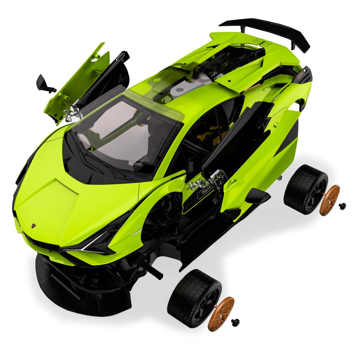 JAMARA Lamborghini Sián FKP 37 1:18 green 2,4GHz Kit