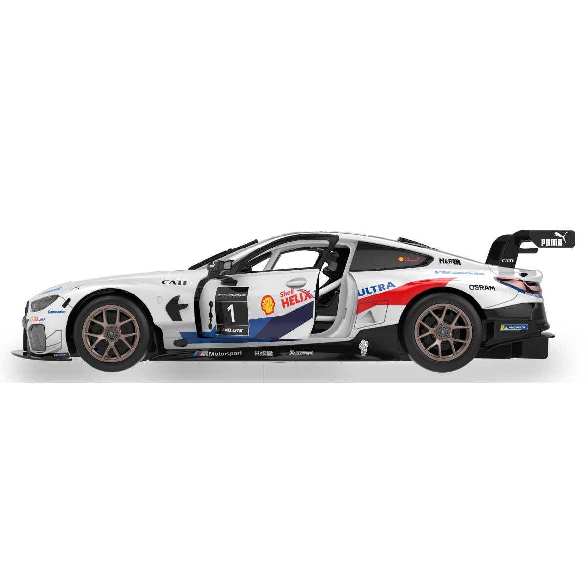 JAMARA BMW M8 GTE 1:18 white 2,4GHz Kit