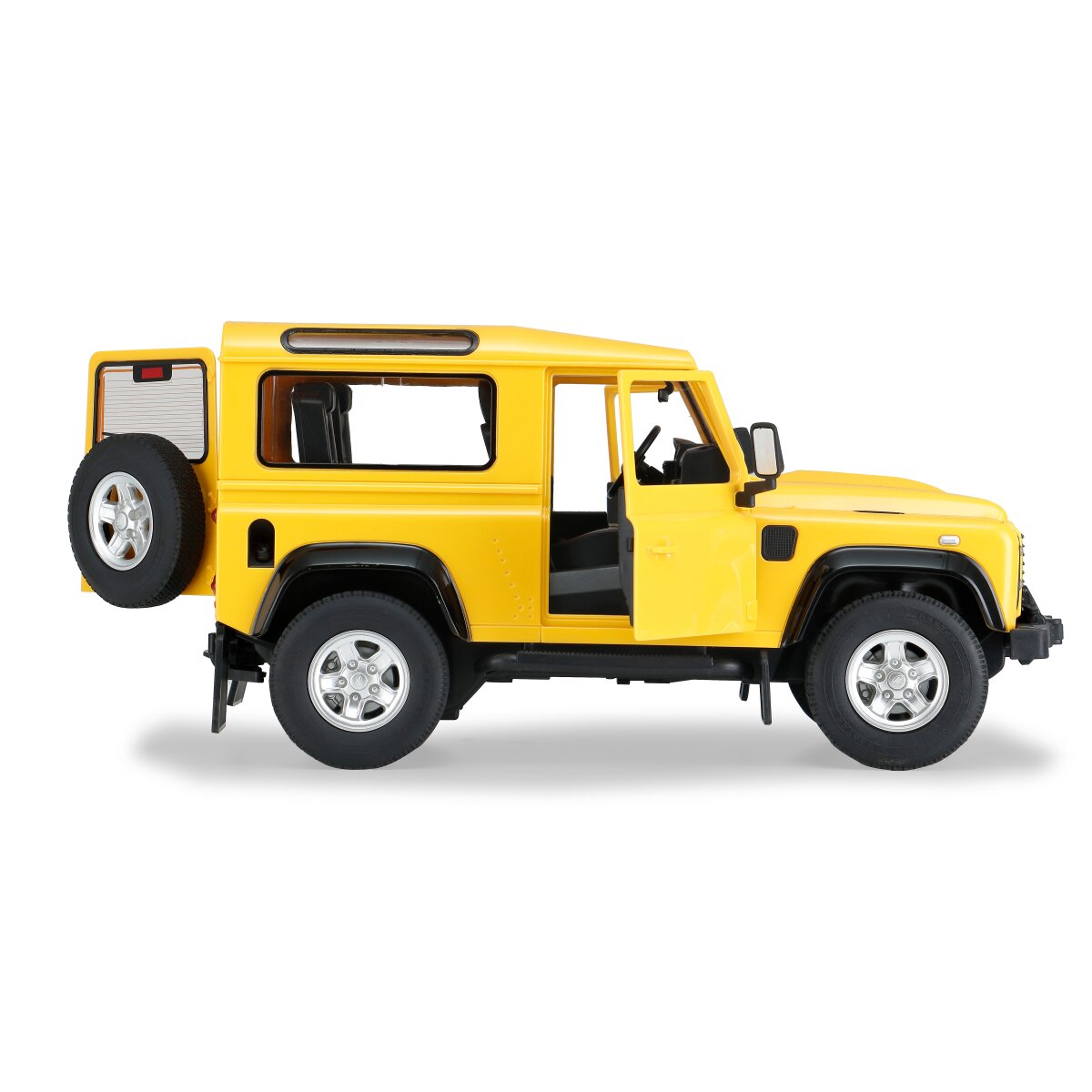JAMARA Land Rover Defender 1:14 yellow 2,4GHz Manual door