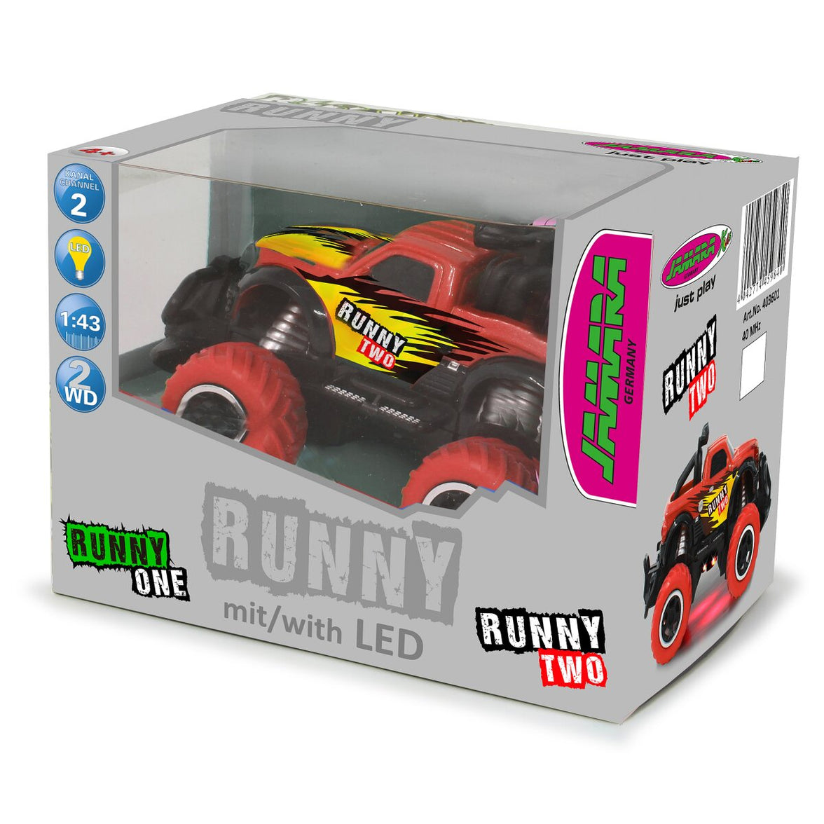 JAMARA Runny Two 1:43 röd