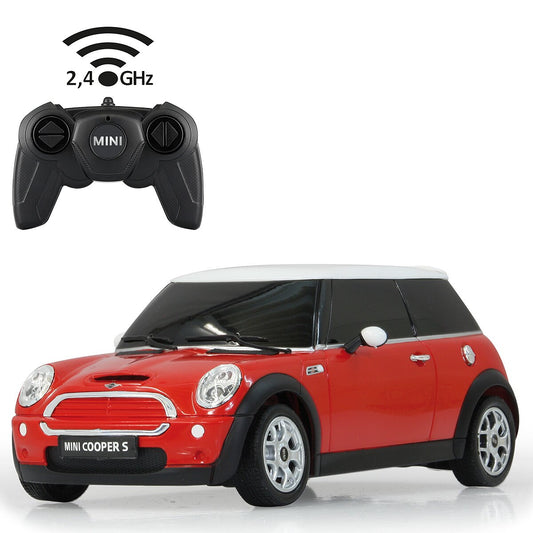 JAMARA Mini Cooper S 1:24 red 2,4GHz