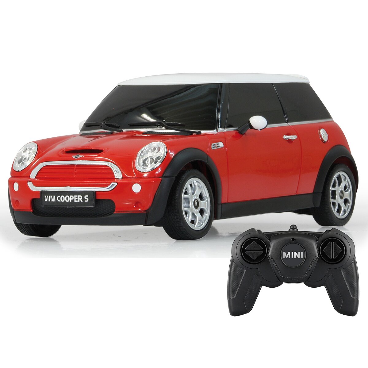 JAMARA Mini Cooper S 1:24 red 2,4GHz