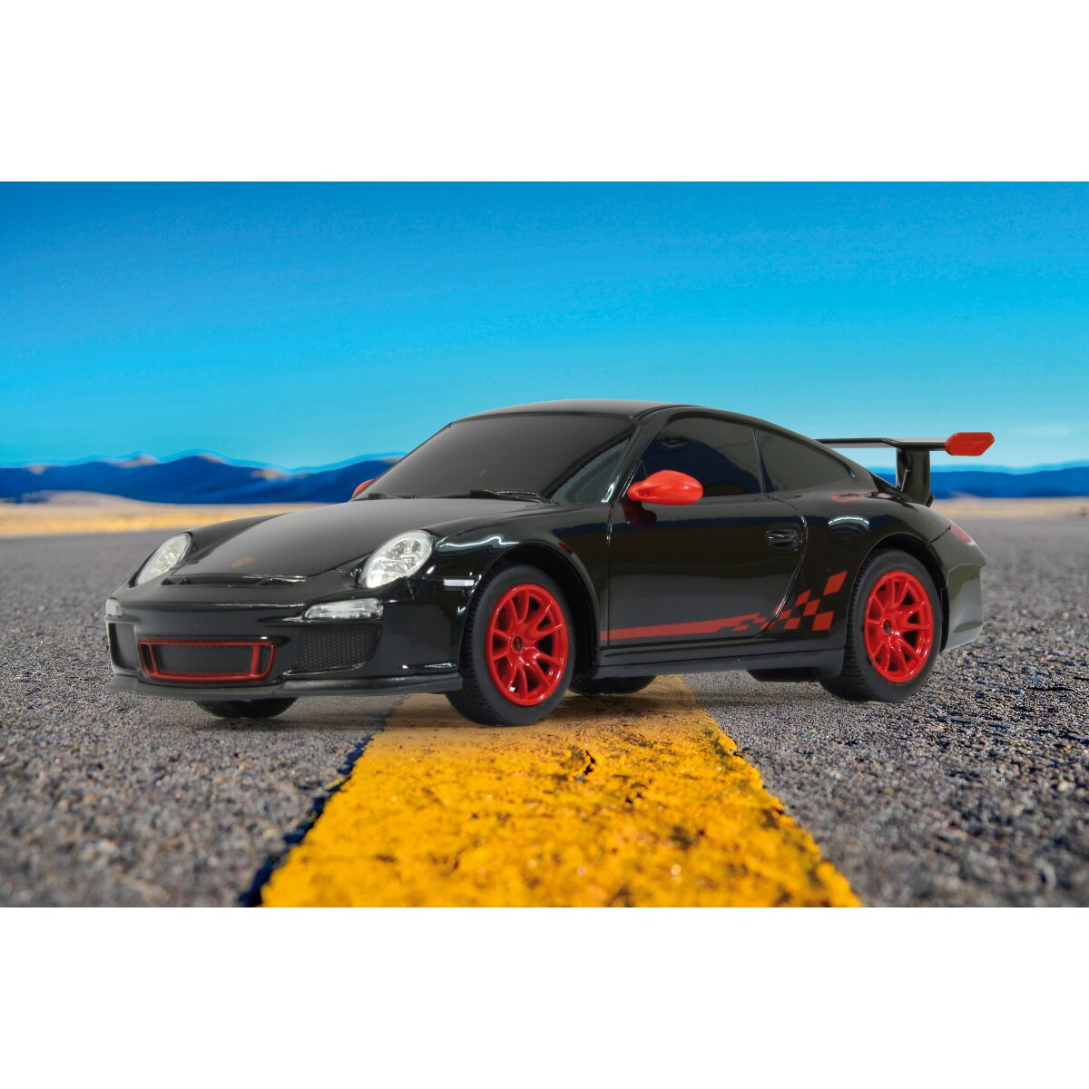 JAMARA Porsche GT3 RS 1:24 black 2,4GHz