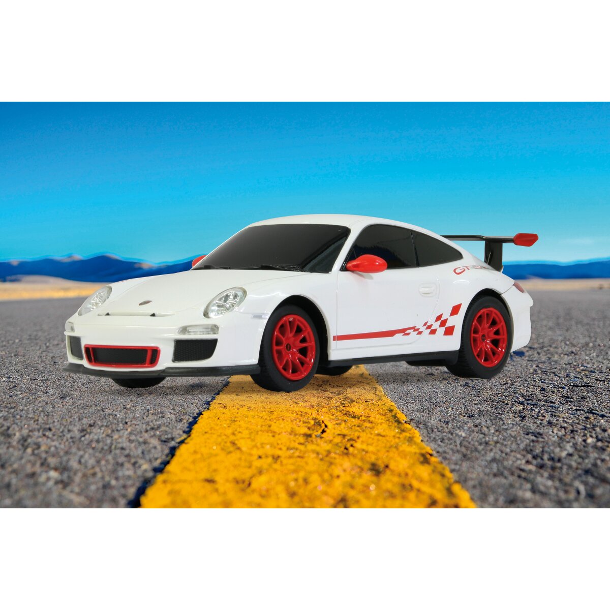 JAMARA Porsche GT3 RS 1:24 white 2,4GHz