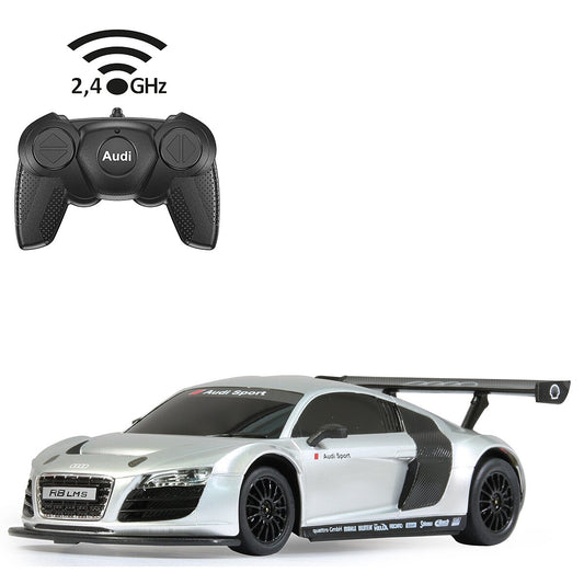 JAMARA Audi R8 LMS 1:24 silver 2,4Ghz