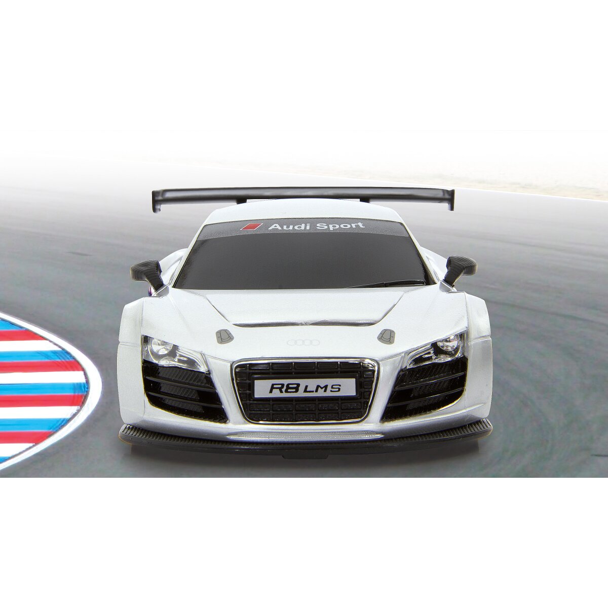 JAMARA Audi R8 LMS 1:24 silver 2,4Ghz