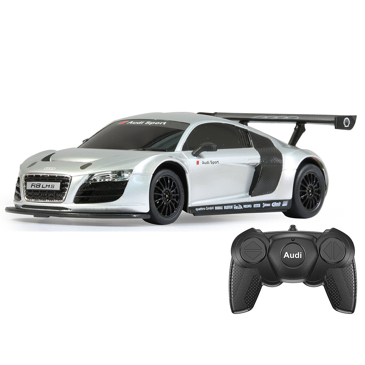 JAMARA Audi R8 LMS 1:24 silver 2,4Ghz
