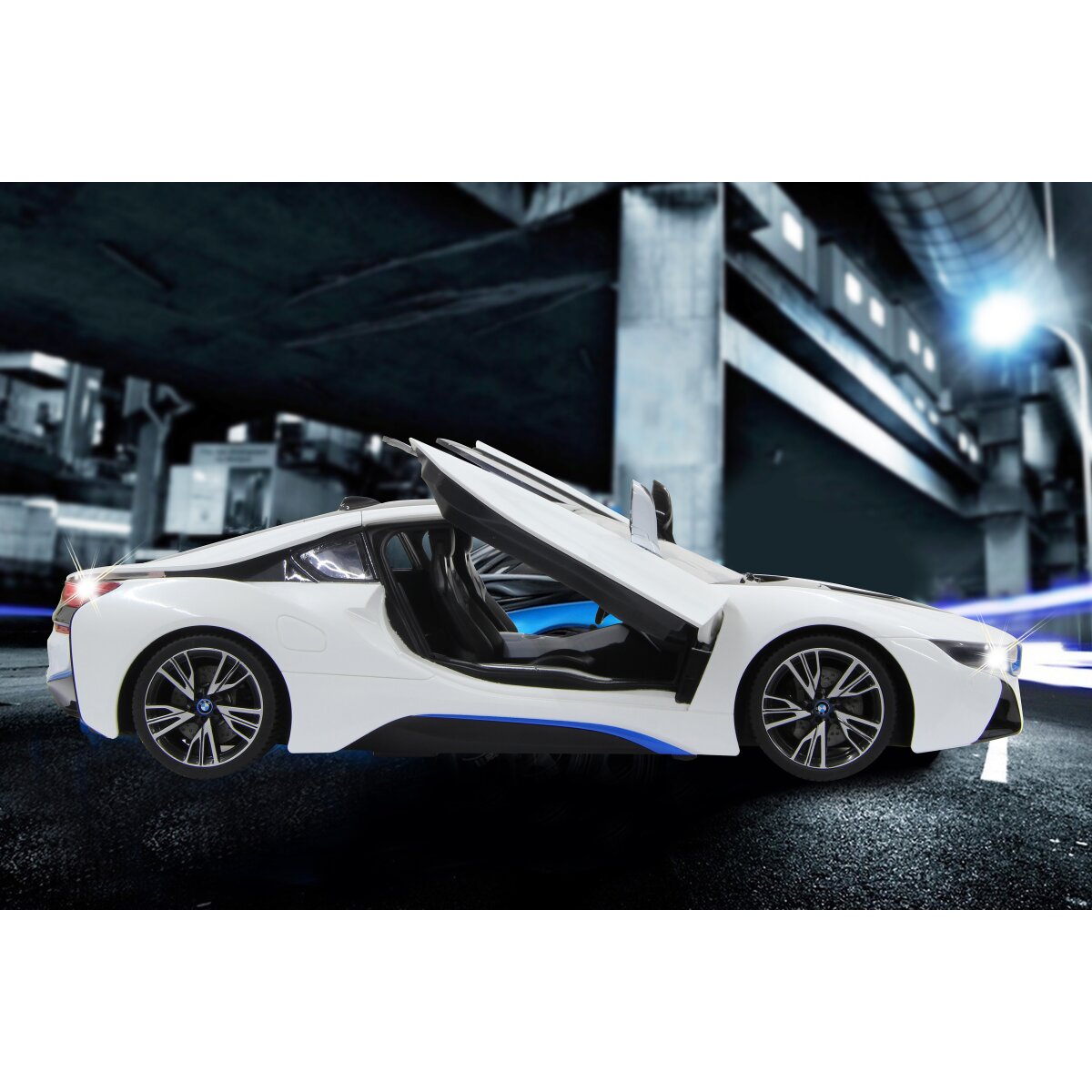 JAMARA BMW I8 1:14 white 2,4GHz Door remote-controlled