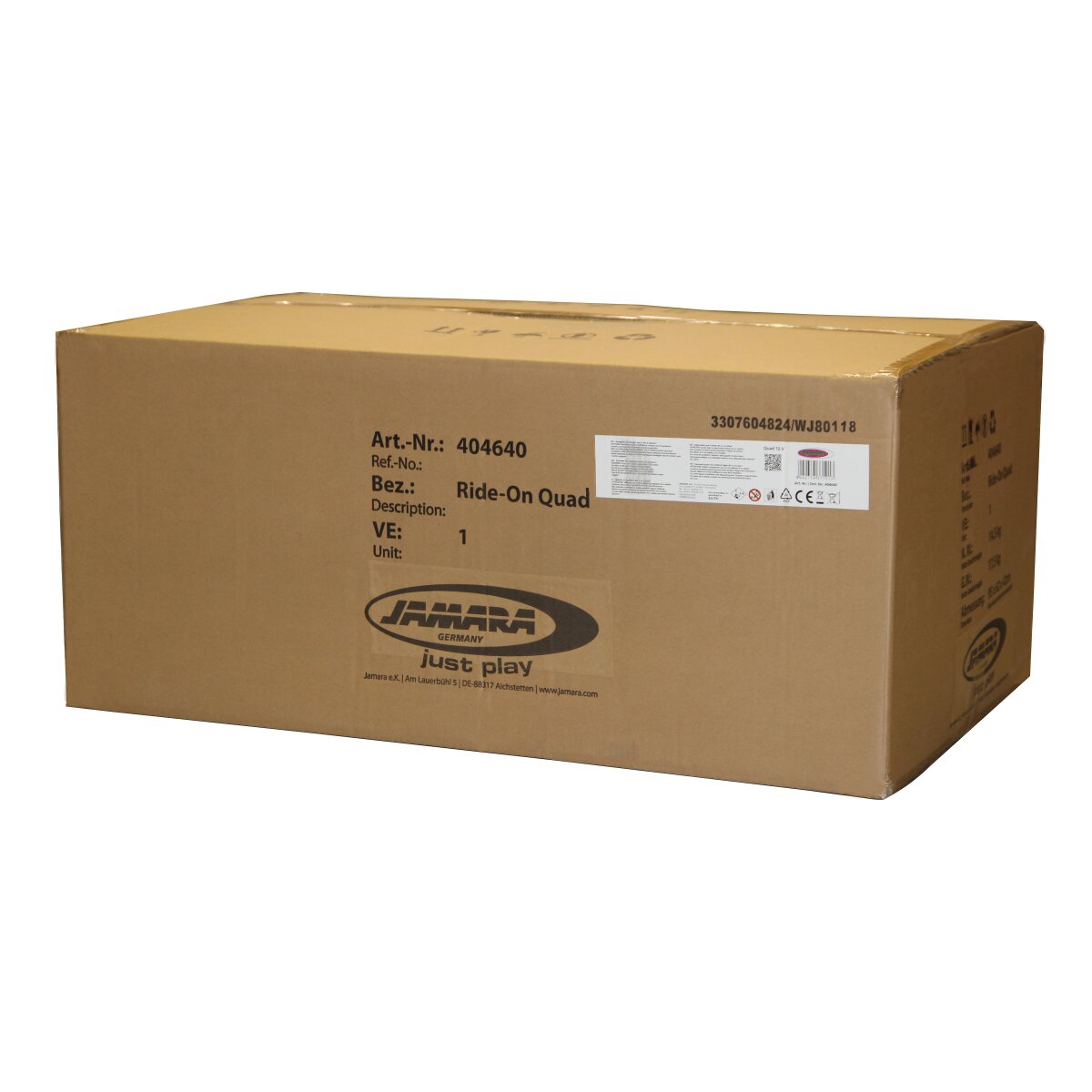 JAMARA Ride-On Quad med 12V motorer