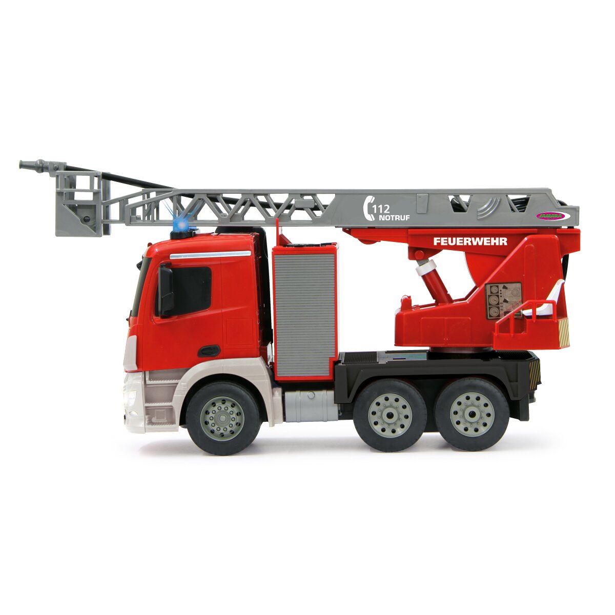 JAMARA Fire Truck turnable Ladder Mercedes-Benz Antos 1:20 2,4GHz with spray function