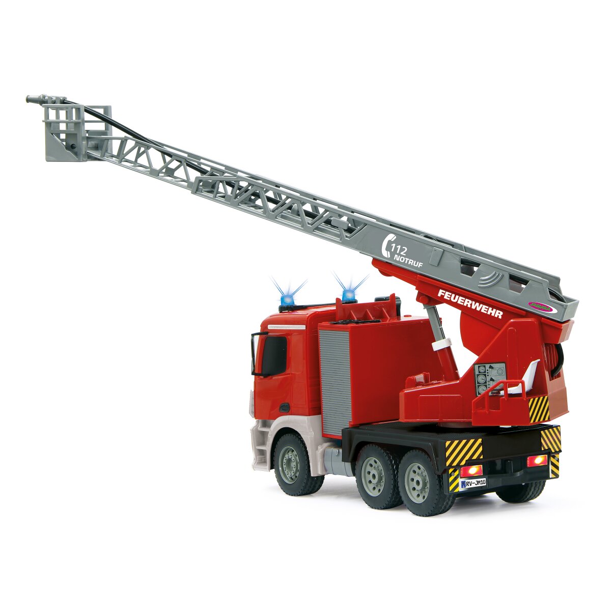 JAMARA Fire Truck turnable Ladder Mercedes-Benz Antos 1:20 2,4GHz with spray function