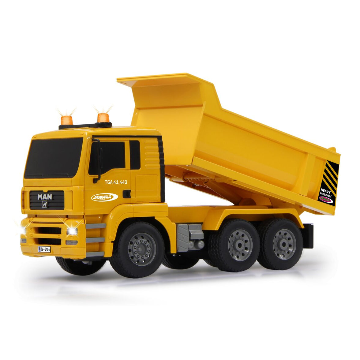 JAMARA Dumptruck MAN med fyrhjulsdrift