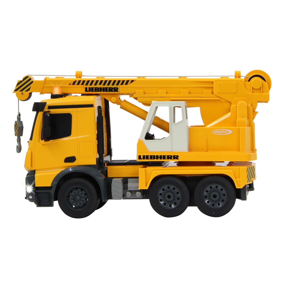 JAMARA Heavy-Duty Crane Mercedes-Benz Arocs Liebherr 1:20 2,4 GHz