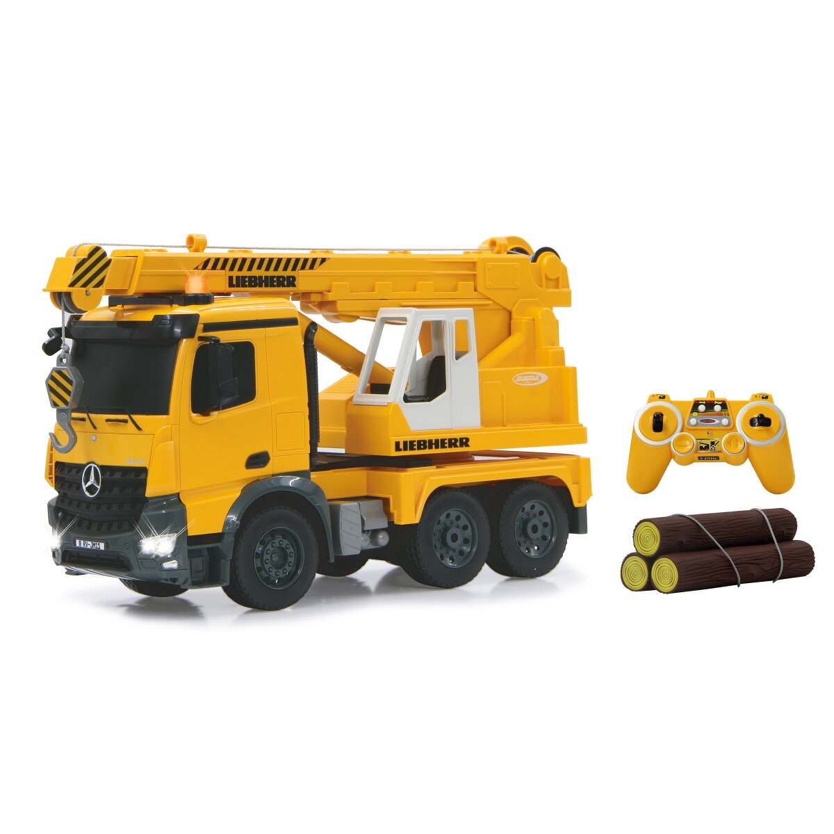 JAMARA Heavy-Duty Crane Mercedes-Benz Arocs Liebherr 1:20 2,4 GHz