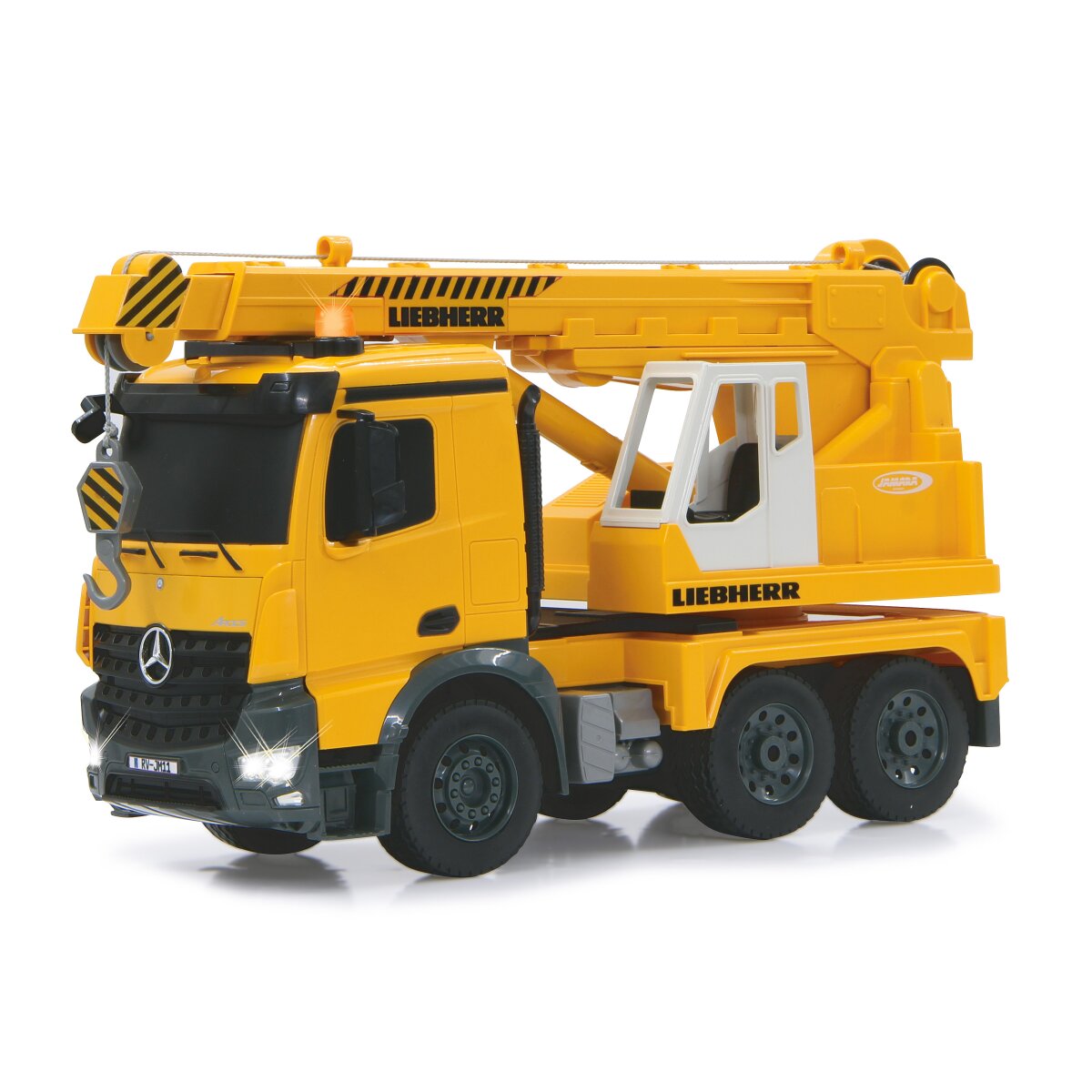 JAMARA Heavy-Duty Crane Mercedes-Benz Arocs Liebherr 1:20 2,4 GHz