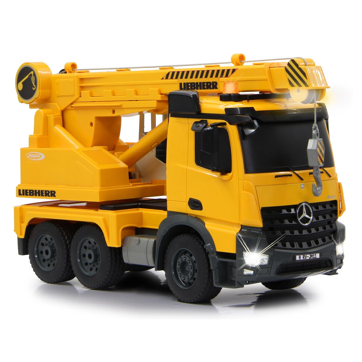 JAMARA Heavy-Duty Crane Mercedes-Benz Arocs Liebherr 1:20 2,4 GHz