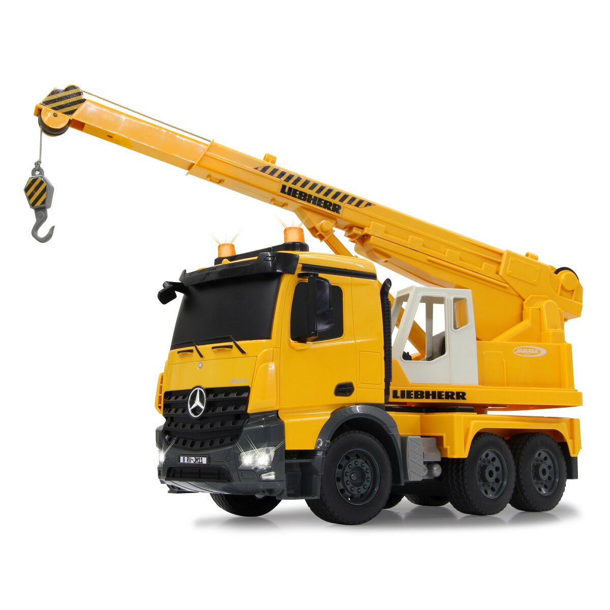 JAMARA Heavy-Duty Crane Mercedes-Benz Arocs Liebherr 1:20 2,4 GHz