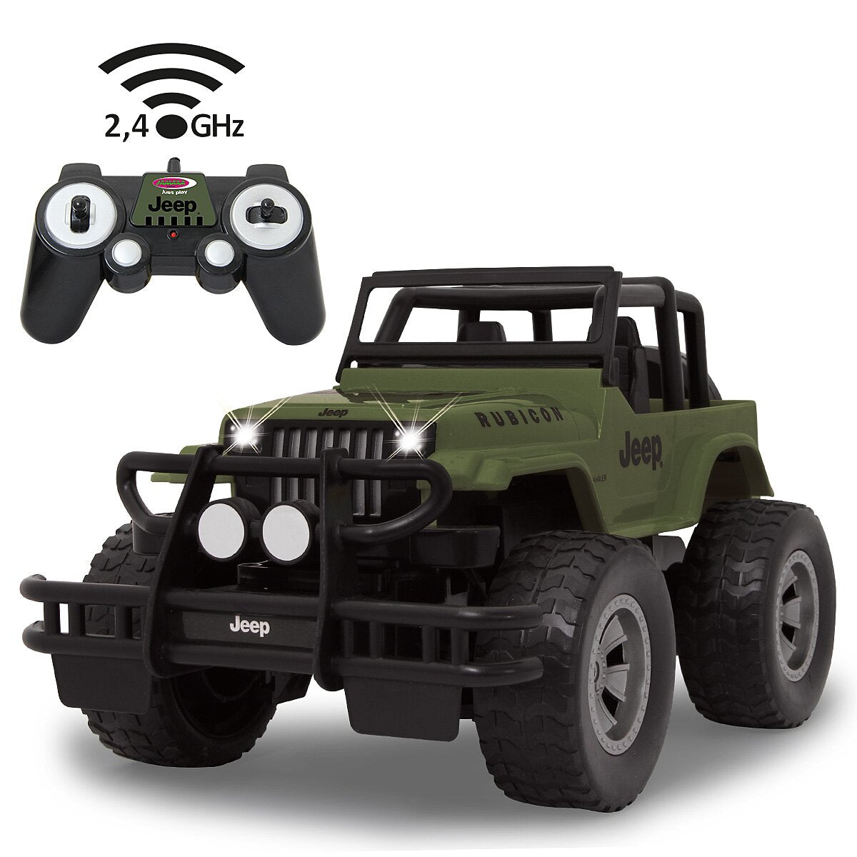 JAMARA Jeep Wrangler Rubicon 1:14 olive green 2,4GHz