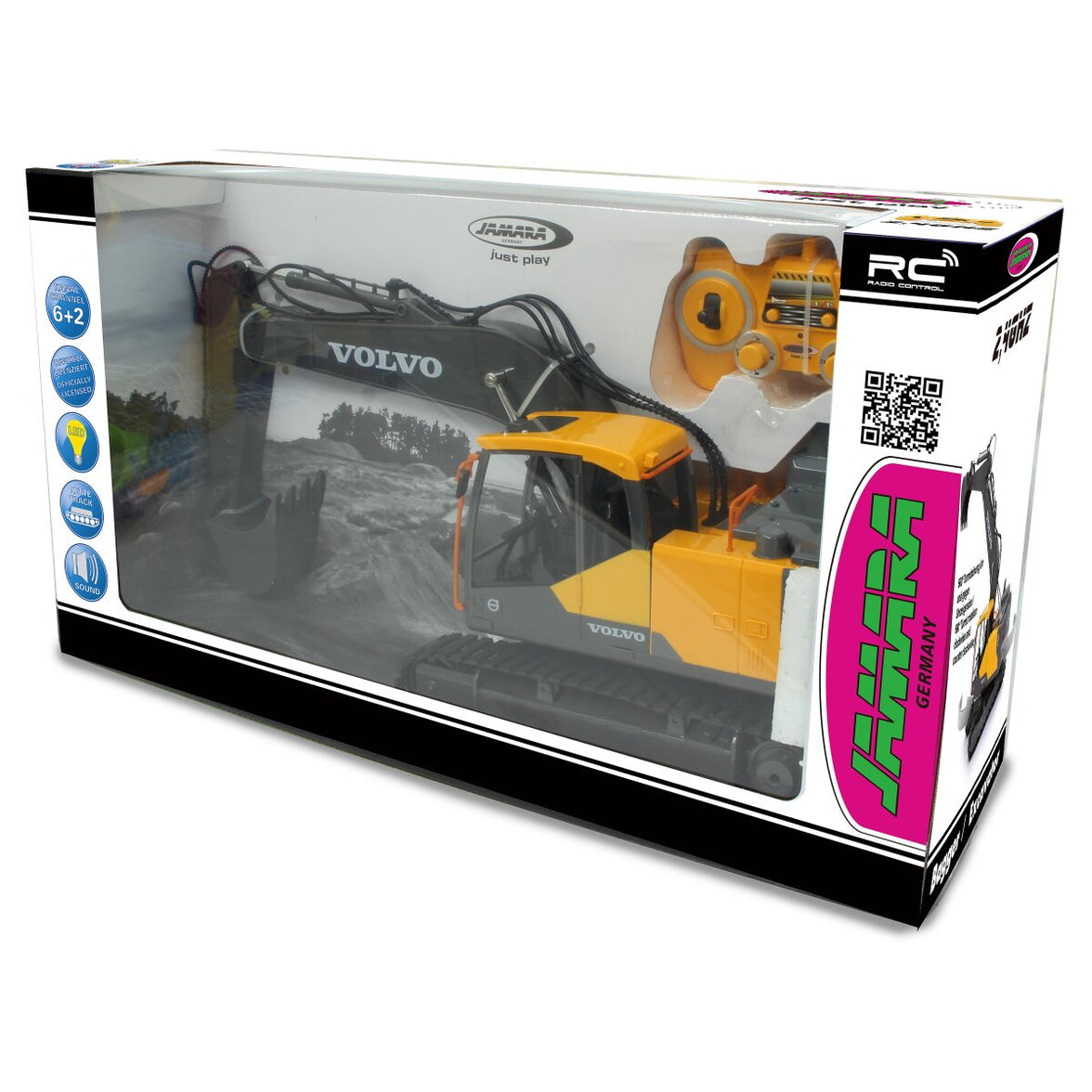 JAMARA Volvo EC160E Grävmaskin 2,4GHz