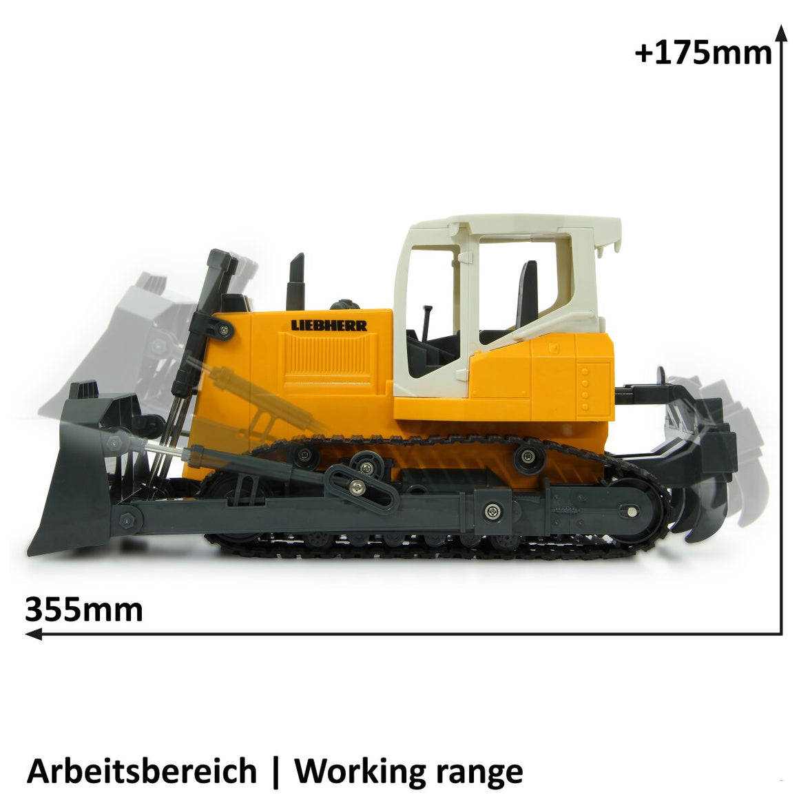 JAMARA Bulldozer Liebherr 2,4GHz