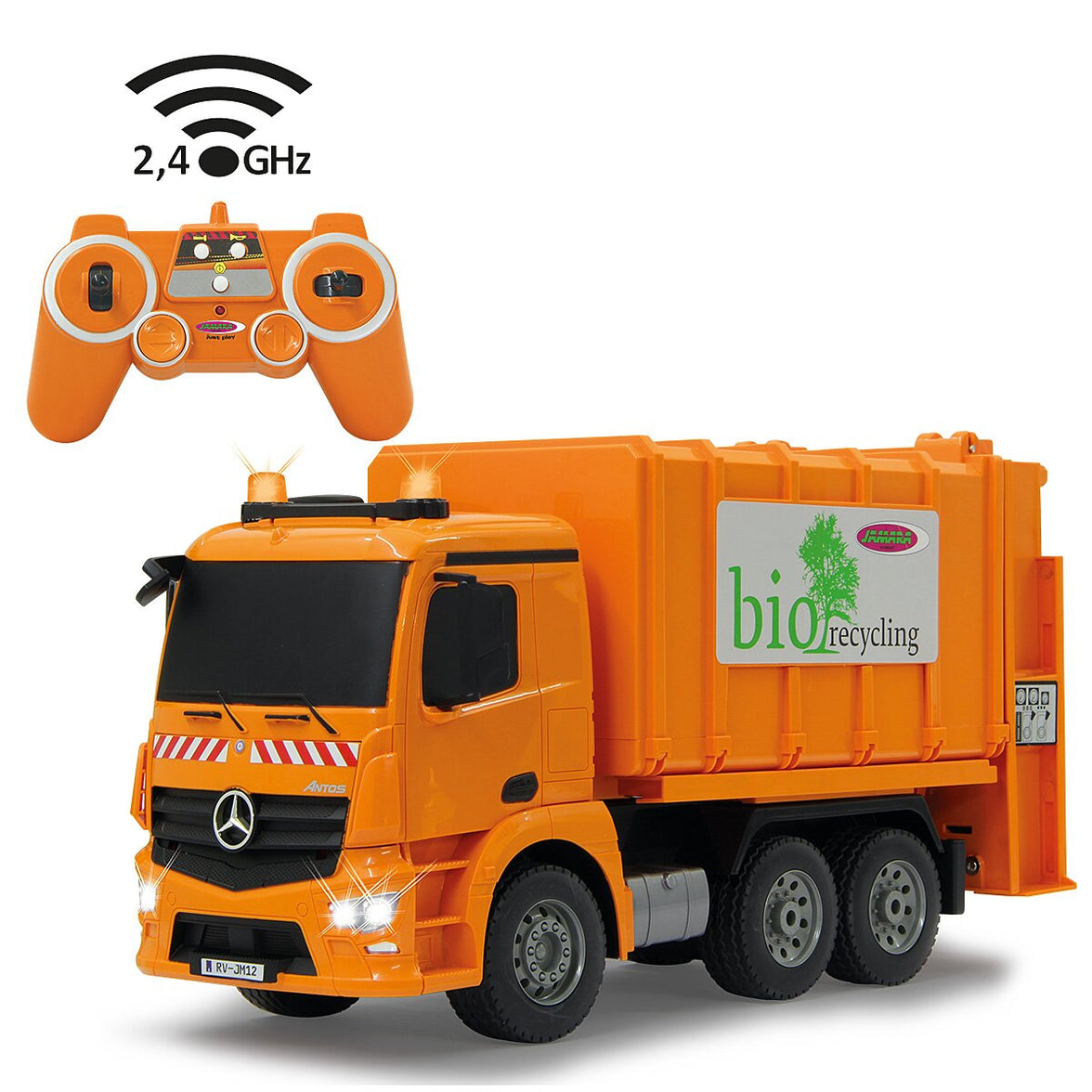 JAMARA Mercedes Antos Fjärrstyrd Sopbil