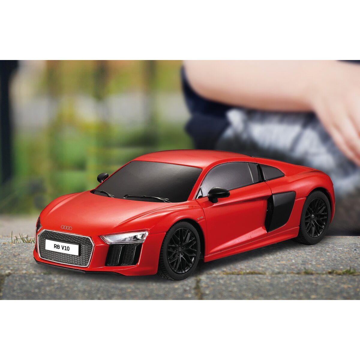 JAMARA Audi R8 2015 1:24 red 40MHz