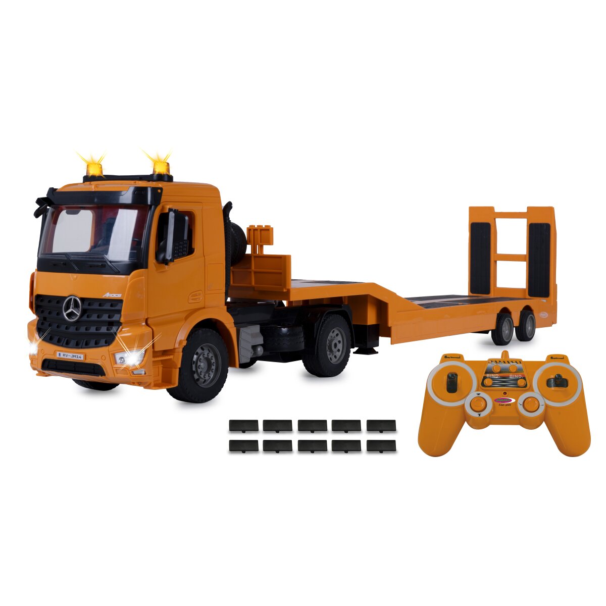 JAMARA Flatbed Truck Mercedes-Benz Arocs 1:20 2,4GHz