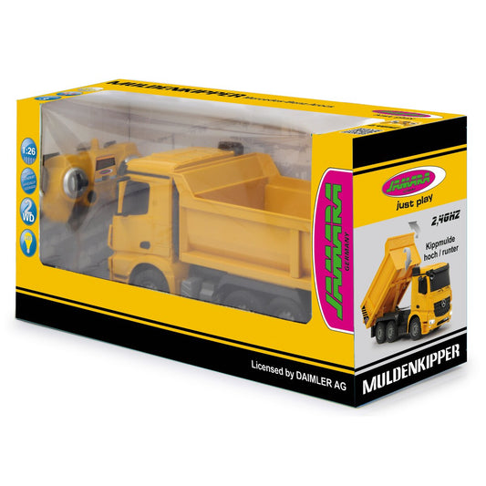 JAMARA Dump Truck Mercedes-Benz Arocs 1:26 2,4GHz
