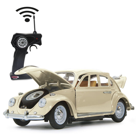 JAMARA VW Beetle RC Diecast 1:18 creme white 27MHz