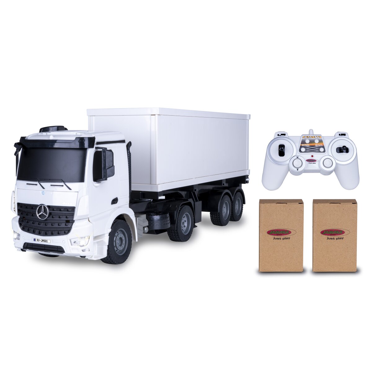 JAMARA Container Truck Mercedes-Benz Arocs 1:20 2,4GHz