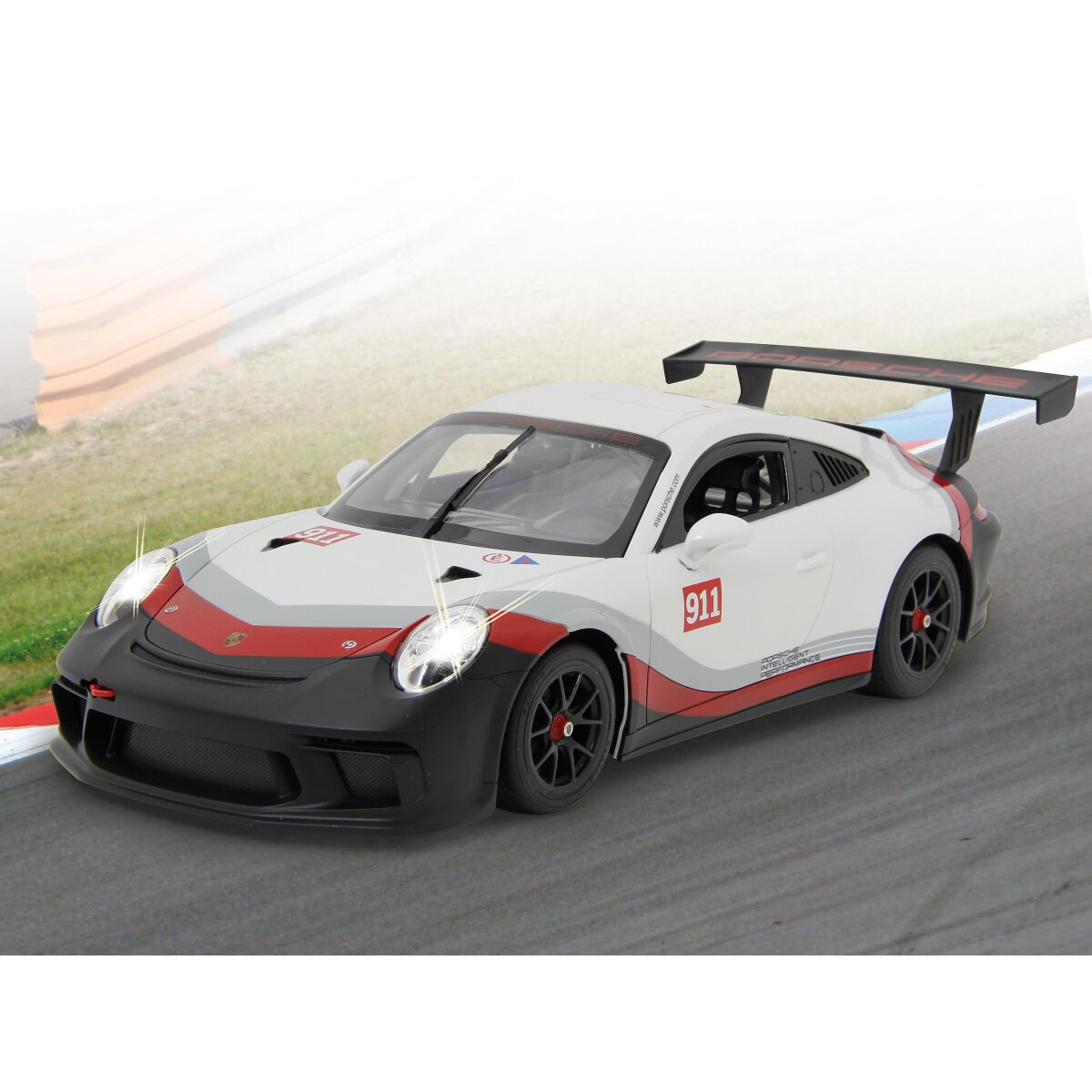 JAMARA Porsche 911 GT3 Cup 1:14 white 2,4GHz