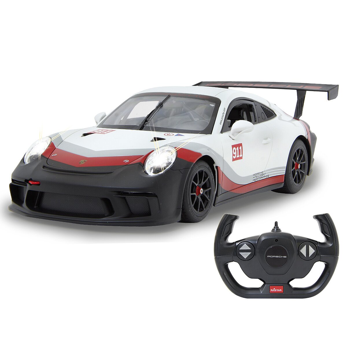 JAMARA Porsche 911 GT3 Cup 1:14 white 2,4GHz