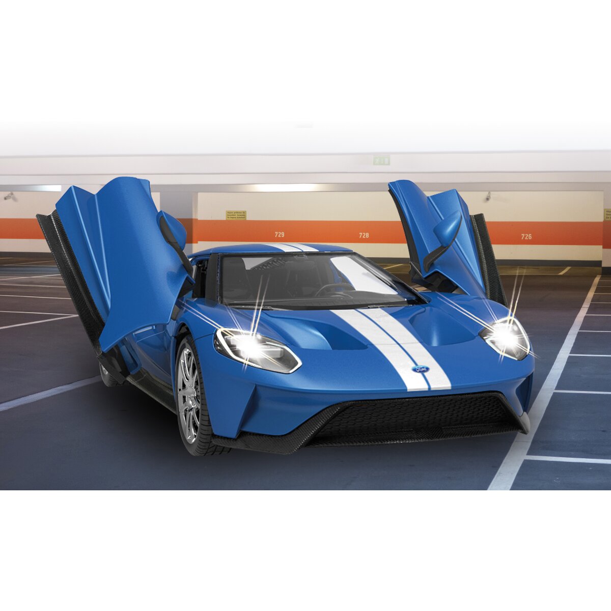 JAMARA Ford GT 1:14 blue 2,4GHz door manual