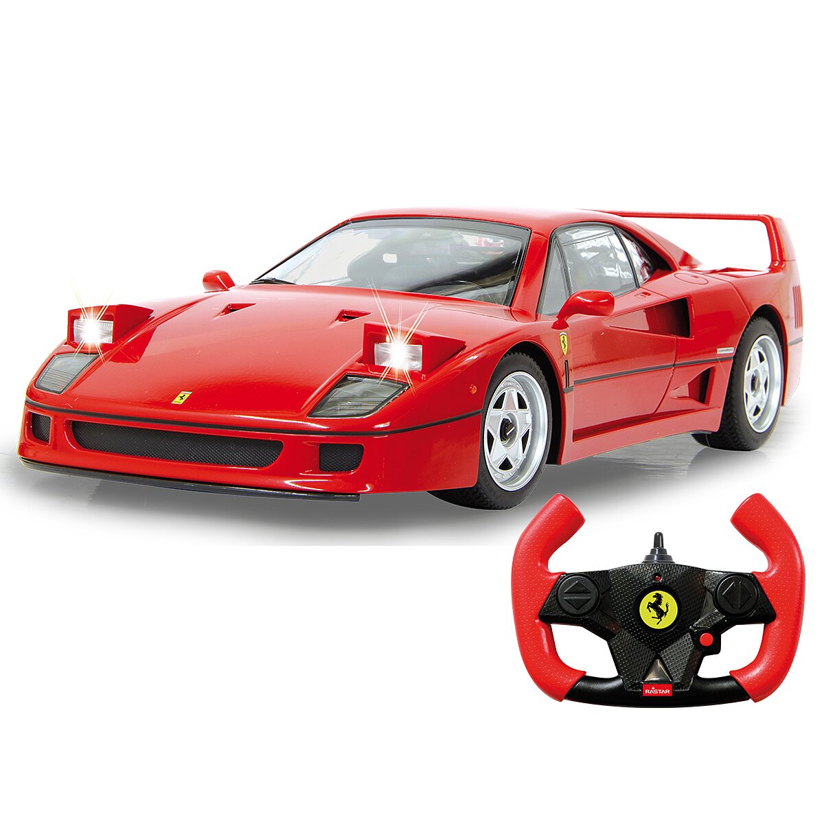 JAMARA Ferrari F40 1:14 red 2,4GHz Hinged door remote controlled