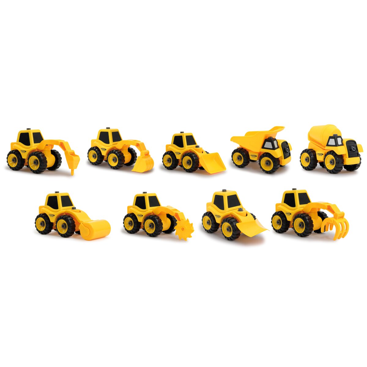 JAMARA Construction Vehicles Set 9in2
