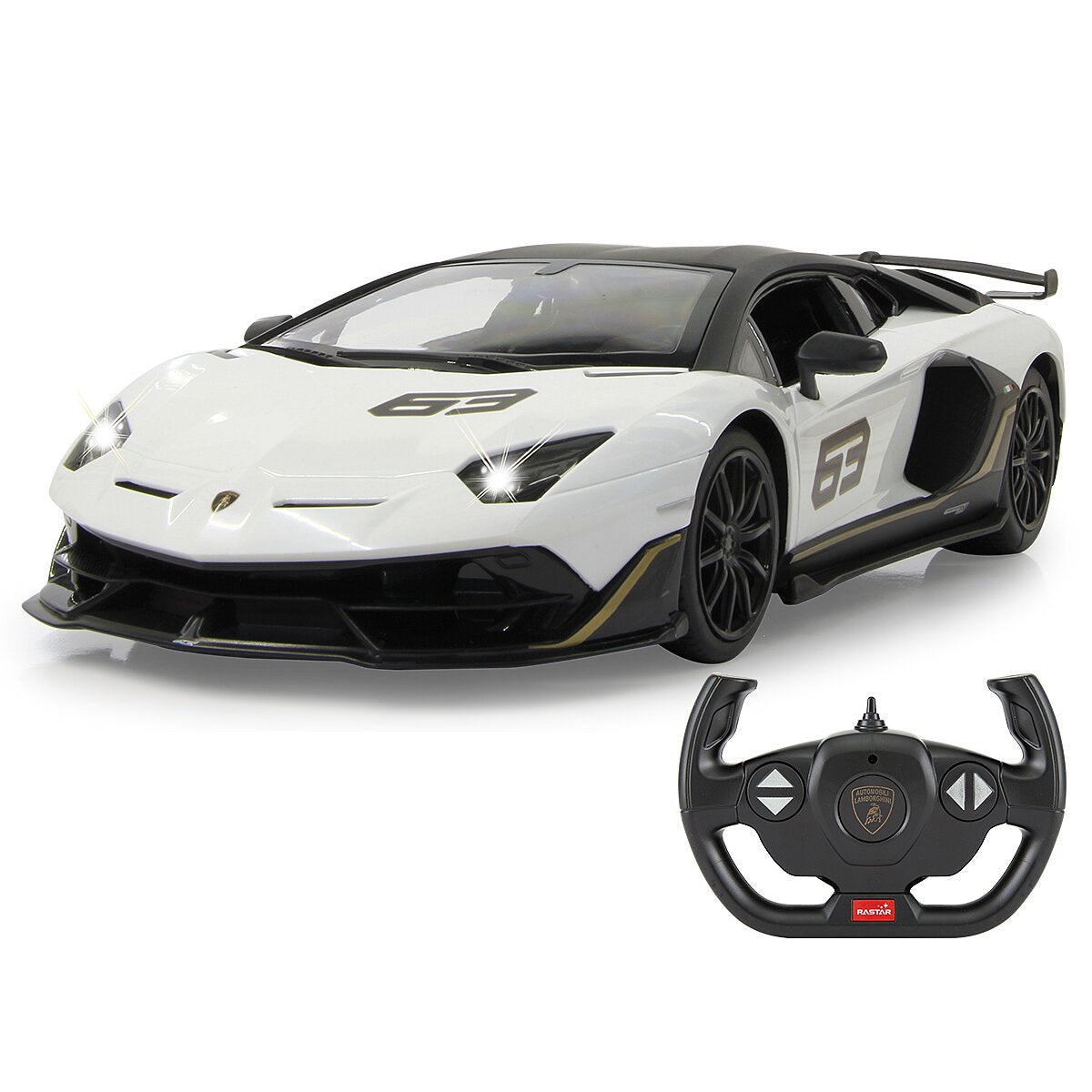 JAMARA Lamborghini Aventador SVJ Performance 1:14 white 2,4GHz
