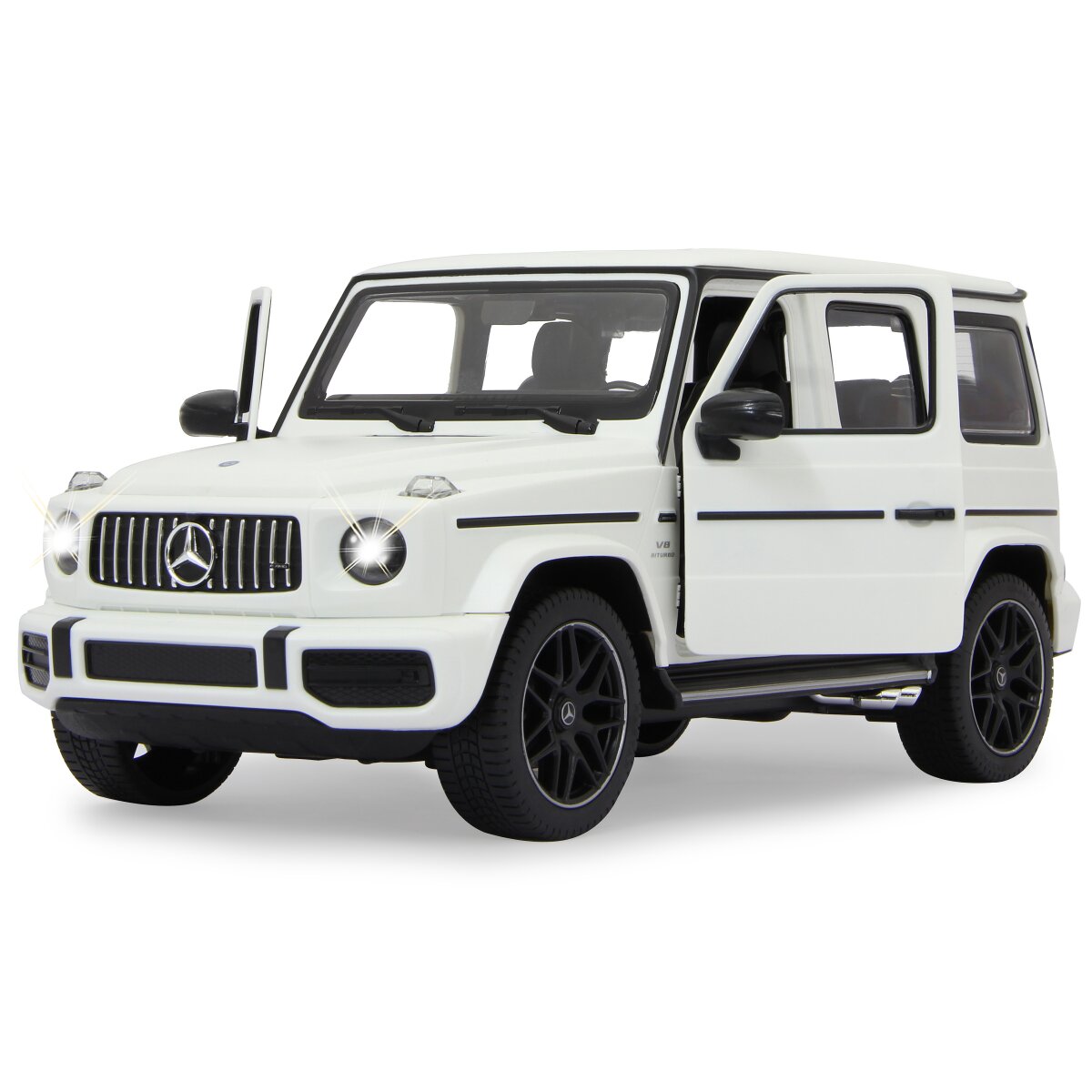 JAMARA Mercedes-Benz AMG G63 1:14 white 2,4GHz Manual door
