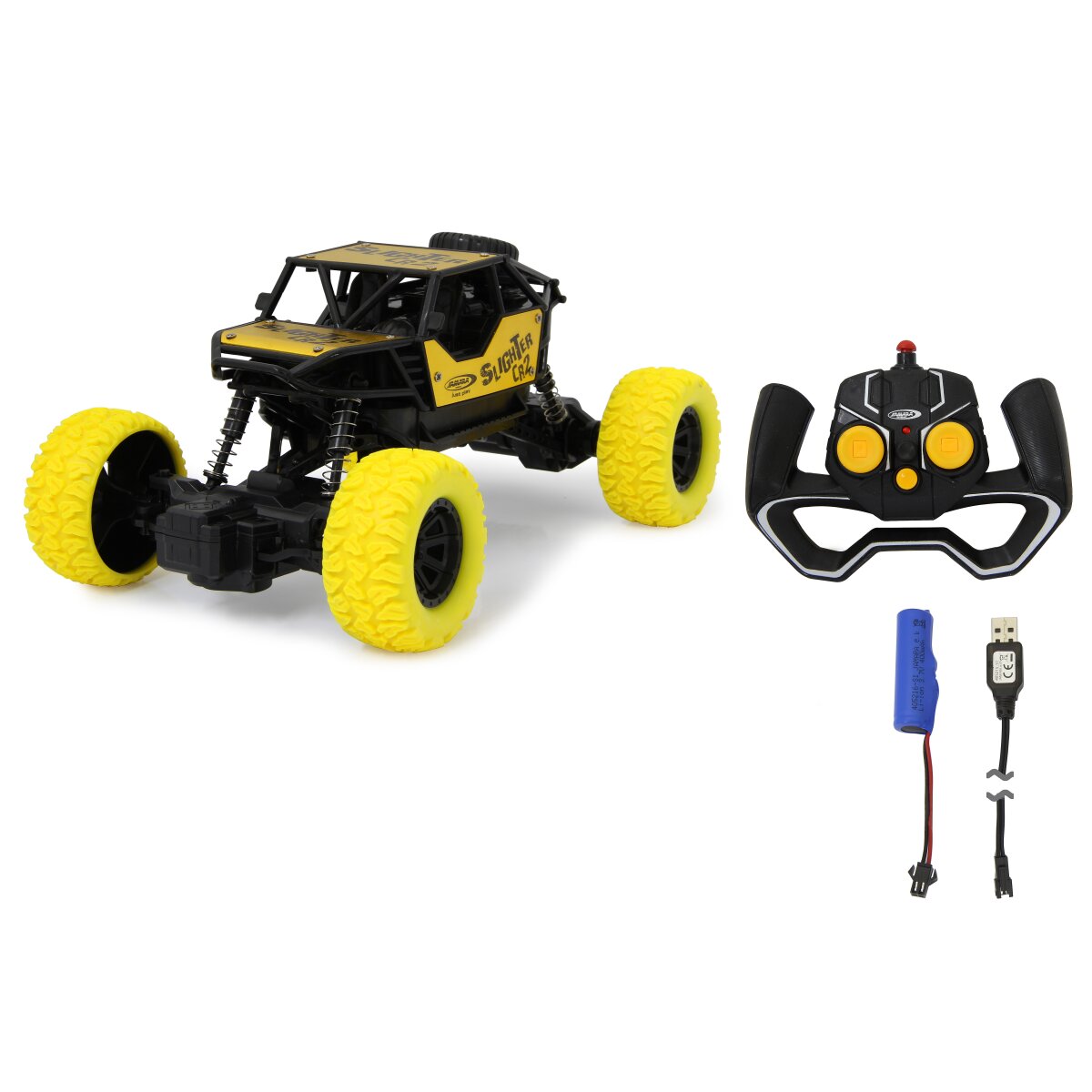 JAMARA Slighter CR1 RC Crawler Diecast yellow 2,4GHz
