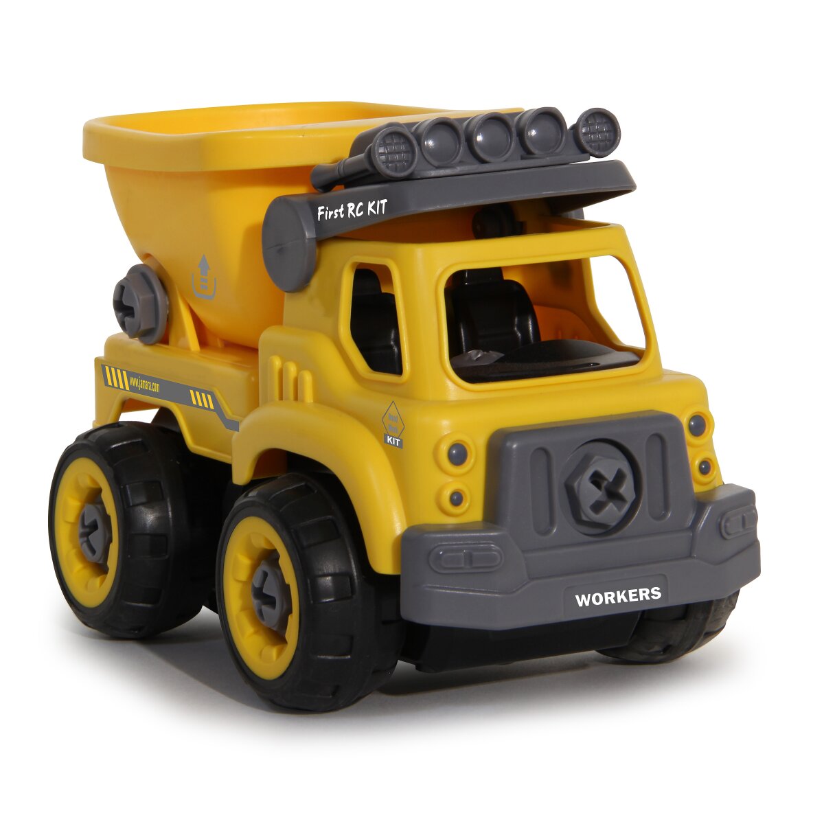 JAMARA Hjullastare Byggsats med RC och Skruvmejsel