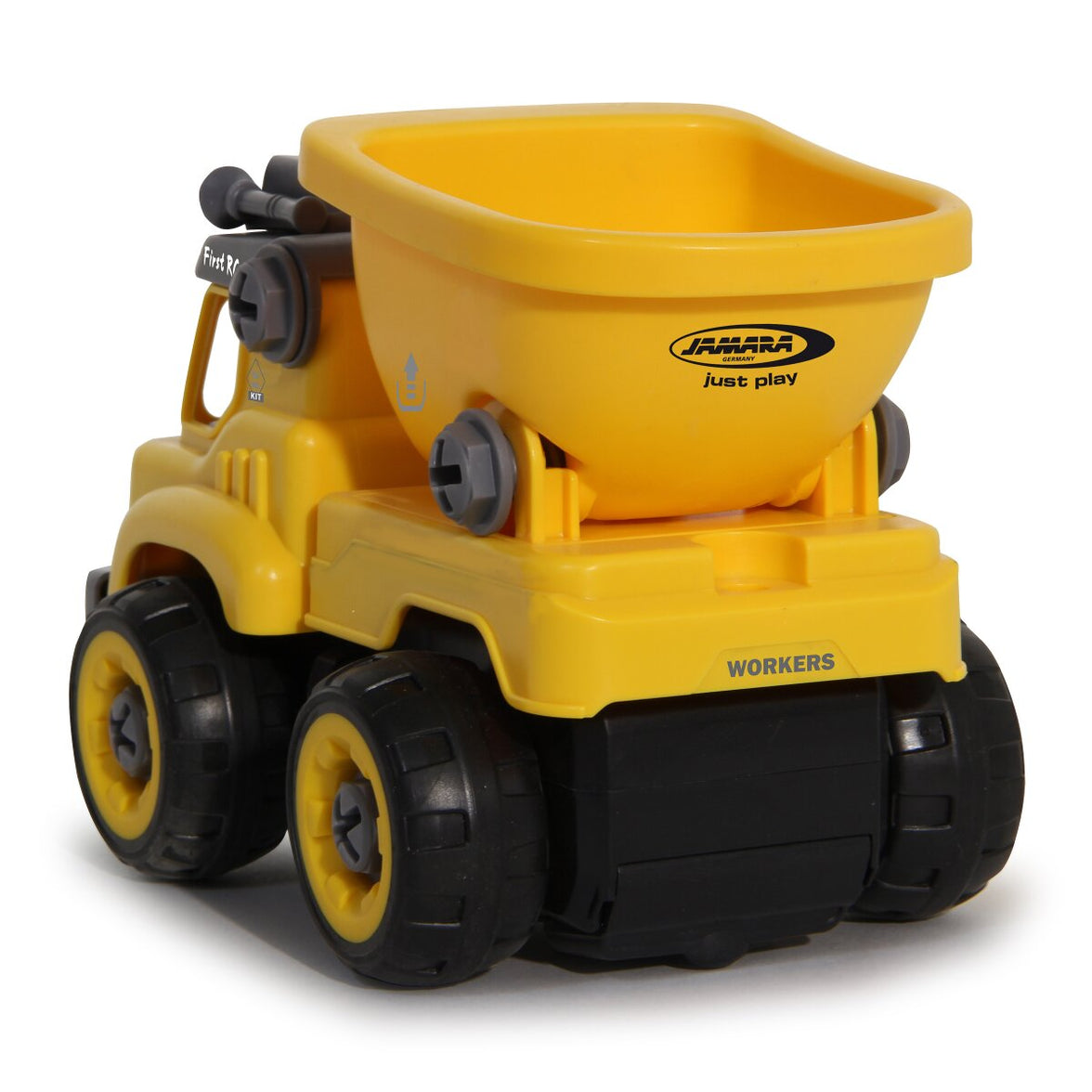 JAMARA Hjullastare Byggsats med RC och Skruvmejsel