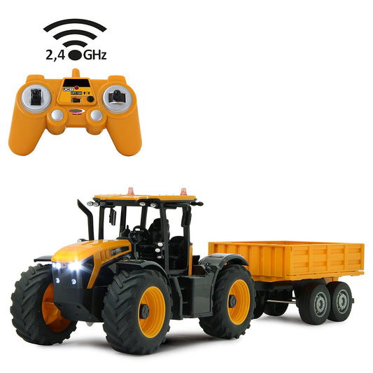 JAMARA JCB Fastrac Traktor with tipping trailer 2,4GHz