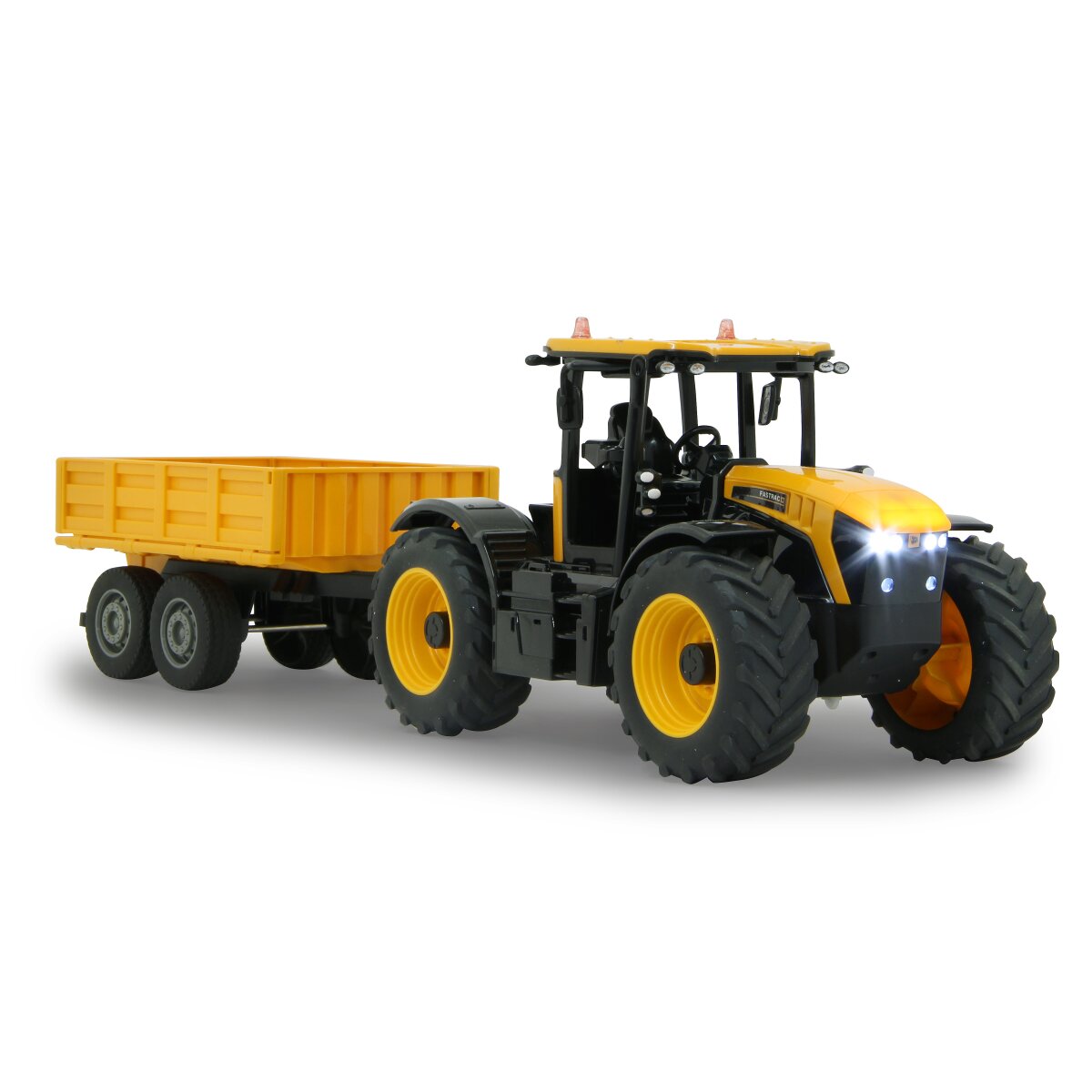JAMARA JCB Fastrac Traktor with tipping trailer 2,4GHz