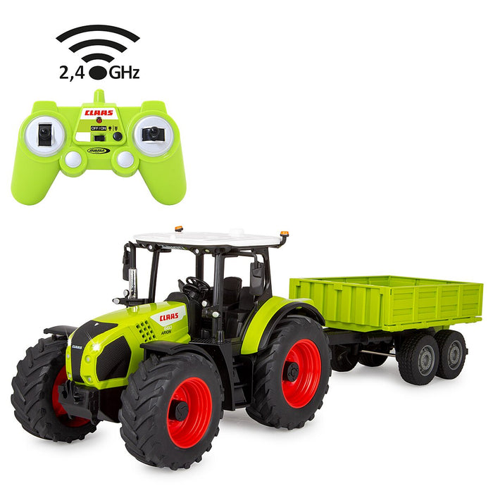 JAMARA Claas Arion 660 med släpvagn 1:24